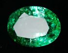 8.25 Ct Natural Rare Oval Cut Colombian Green Emerald Certified Loose Gemstone