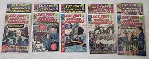 Mega Lot x78 Sgt Fury and His Howling Commandos #21-55 57-81 Mix 83-103 Annuals! - Picture 1 of 11