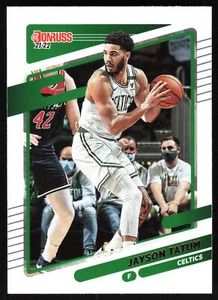 Jayson Tatum 2021-22 Donruss #60 Boston Celtics Basketball Card - Picture 1 of 2