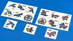 Lot 16 Groundon Kyogre + mega Groundon set Pokemon Bread Sticker Deco Chara JP - Picture 1 of 2