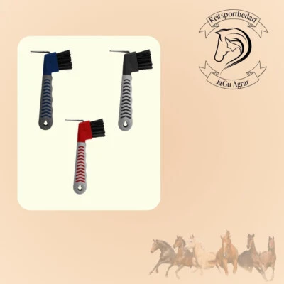 WALDHAUSEN Hufkratzer Grippy für die Pferdepflege Reitsport Pferde Pferdeputzzeug