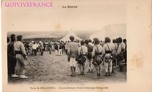 CP3206 - CARTE POSTALE MAROC POSTE DE BEN-AHMED - TIRAILLEURS SENEGALAIS - Imagen 1 de 2