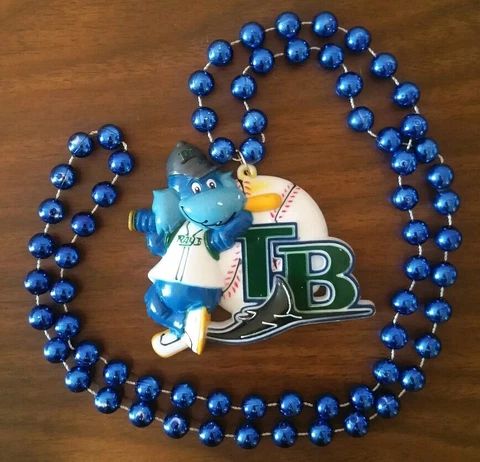 Tampa Bay Devil Rays Logo Raymond Mascot Necklace MLB Free Shipping! RARE! Cover