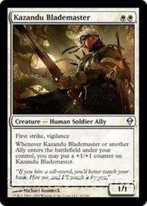 MTG - KAZANDU BLADEMASTER - Zendikar(U) - Picture 1 of 1