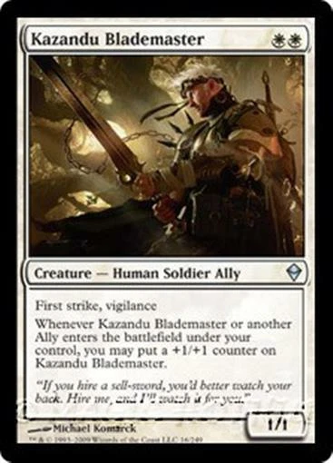 MTG - KAZANDU BLADEMASTER - Zendikar(U) - Image 1 of 1