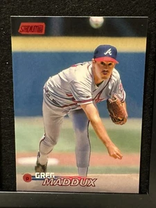 2023 Topps Stadium Club - Red Foil #100 Greg Maddux - Picture 1 of 2