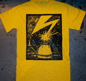 Bad Brains - 'DC' T - Shirt (punk oi cro mags minor black agnostic ssd kbd)  - Bild 1 von 2