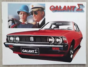 Colt Galant Brochure 1978 - Mitsubishi Custom GL GS GLX - Picture 1 of 6