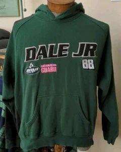 Vintage Dale Earnhardt Jr. Nascar Hoodie 2XL NASCAR Fan Shirt Racecar Legend XXL - Picture 1 of 5