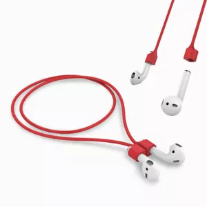 Magnetic Anti-Lost Strap Silicone Earphone Rope Holder Cable For AirPods 3/2 Pro - Picture 1 of 15