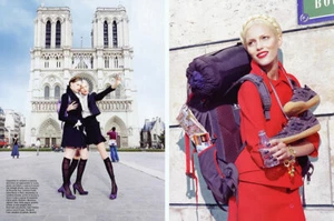 2008 Miles Aldridge Agnete Hegelund Anja Rubik Paris 15-seitiges MAGAZIN EDITORIAL - Bild 1 von 8