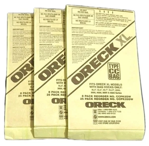 3 ORECK XL Typ CC Vakuumbeutel passend für XL7 XL21 2000 3000 4000 8000 9000 - Bild 1 von 5