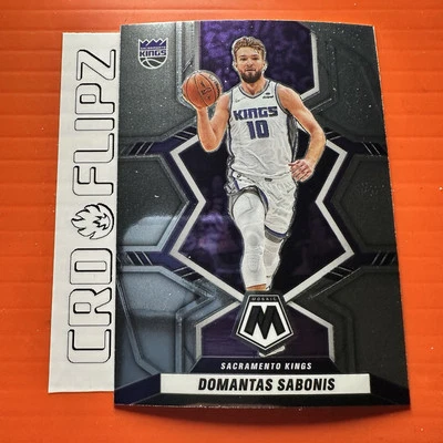 2021 Panini Mosaic #42 Domantas Sabonis  Sacramento Kings - Image 1 of 2