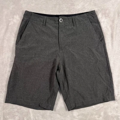 Volcom Shorts Mens 31 Waist Gray Hybrid Active Quick Dry Lightweight Versatile - Image 1 of 4