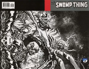 Swamp Thing (5th Series) #8A VF/NM; DC | New 52 1:25 Variant B&W - we combine sh - Picture 1 of 1