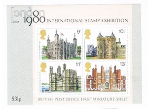 Stamps Great Britain 1980 International Stamp Exhibition MNH VF - Bild 1 von 2