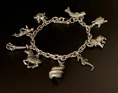 Pulsera Vintage Tema Animal Charm K36 Foto 1 de 4