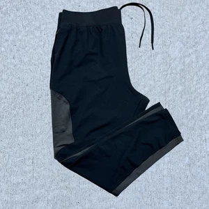 Pantalones Under Armour Estilo Deportivo Jogger Ajustados Negros Entrenamiento Atlético Para Hombre XL - Imagen 1 de 6