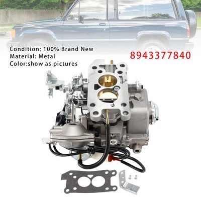 2 Barrel Carburetor 8943377840 For Isuzu Trupper Caribe 2.3L 1988-1994 4ZD1, Foto 1 de 4