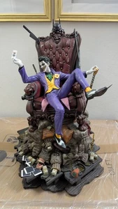 THE JOKER (Deluxe) Maquette di TWEETERHEAD SIDESHOW scala 1:6 52 CM - Foto 1 di 19