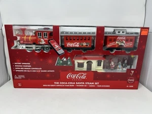 K-Line K-1309 The Coca-Cola Santa Juego de Vapor Control Remoto Alimentación de Batería - Imagen 1 de 5