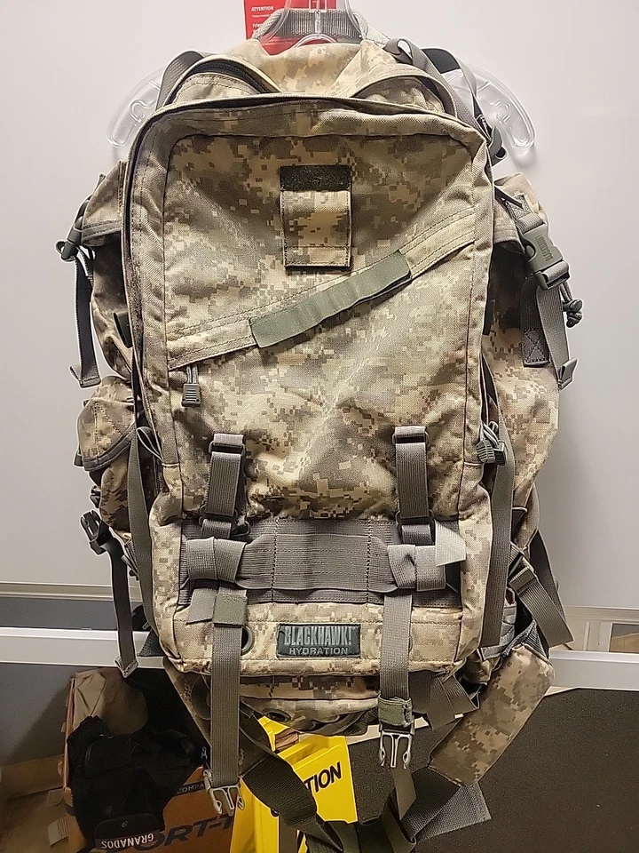 Blackhawk Hydration Camouflage Backpack Military CamelBak Maximum Gear Camo Ther - Image 1 of 4