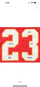 Patrick Mahomes Sr. Signed XL Jersey Inscribed "Who's Your Daddy?" (Beckett) - Picture 1 of 3