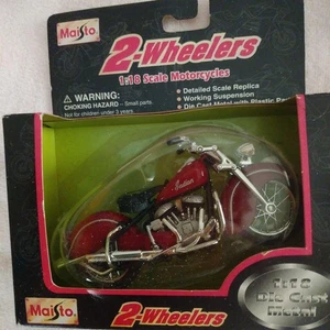 Maisto 2-Wheelers Indian Motorcycle 118 Scale Diecast Model Collectible Replica - Picture 1 of 8