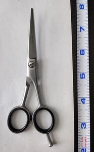 2 MEHAZ Professional Barber Shears Scissors 5.5" & case Made In Solingen Germany - Picture 1 of 10