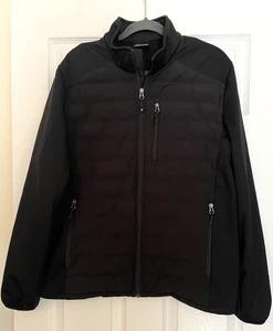 32 Grad Hitze Schwarz Winter Damen Mantel Medium Outdoor Jacke Taschen Puffer - Bild 1 von 11
