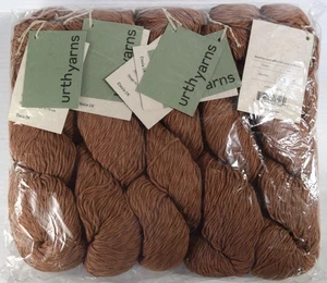 5-PACK urth yarns COTTEN LINEN Etesia DK Yarn 100g 250m Hand Dyed Color STARFISH - Picture 1 of 5
