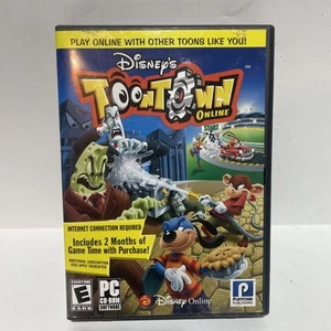 Disneys Toontown Online PC CD-ROM PC Game (Rare) Complete - Picture 1 of 6