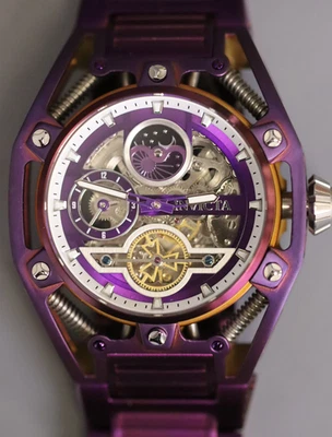 Invicta S1 Rally Automatic Day-Night Purple Dial Men s Watch 42134 - Image 1 of 4