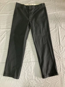 Dickies 874 Flex Work Pants Men's 36x32 Black Pockets Classic Fit Straight Leg - Picture 1 of 14