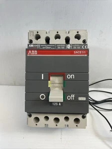 Interruttore automatico ABB S3N 125 Amp SACE S3 3 poli - Foto 1 di 7