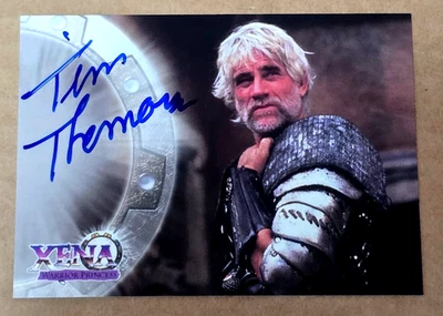 Topps Xena Warrior Princess Series 2 A8 Tim Thomerson as Meleager Autograph - Image 1 of 2