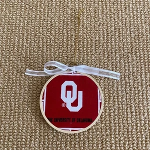 University of Oklahoma Sooners Christmas Tree Ornament, New - Picture 1 of 1