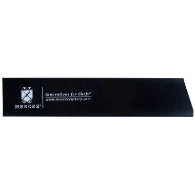 Mercer Culinary M33112P 10" x 2" Polypropylene Slanted Blade Guard