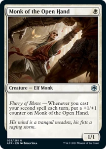Monk of the Open Hand - Adventures in the Forgotten Realms #025/281 MTG Magic Th - Picture 1 of 1