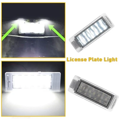 Lámpara de etiqueta LED para Buick GMC Cadillac CTS XTS Chevy Equinox luces de matrícula V Foto 1 de 4