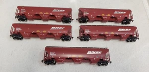 HO SCALE INTERMOUNTAIN BNSF NEW IMAGE TRINITY 3 BAY HOPPER LOT OF (5) 🔥🔥🔥🔥🔥 - Picture 1 of 12