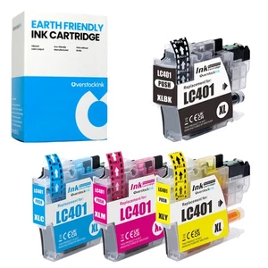 Schwarze Farbe Tinte für Brother LC401XL Patronen 401XL für MFC - Bild 1 von 14