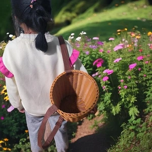 PP Basket Outdoor Backpack with Shoulder Straps Farm Orchard Picking Basket - Picture 1 of 6