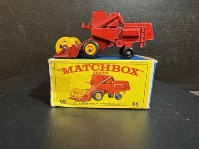 Matchbox Lesney Nr. 65 Claas Combine Harvester Mähdrescher guter Zustand in OVP - Bild 1 von 4