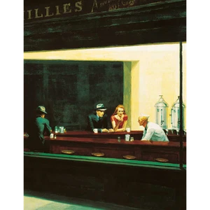 Edward Hopper - Nighthawks: Blankbook (Blankbook (RB906)) - Bild 1 von 1