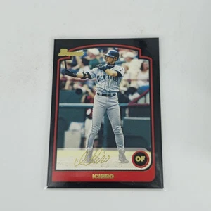 2003 Bowman Gold Baseball #126 Ichiro Suzuki Seattle Mariners - Picture 1 of 2