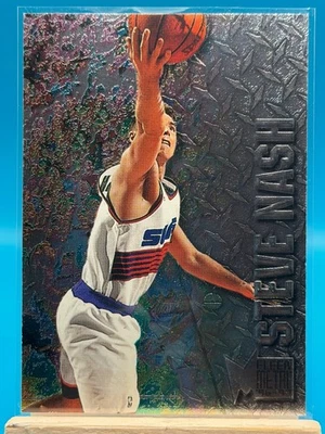1996-97 Fleer Metal - Steve Nash #205 (RC) - Image 1 of 4