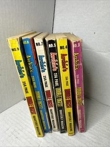 Archie Double Digest Comics Konvolut 6 Bücher 3 4 5 7 8 9 Bikini 1982 - Bild 1 von 7