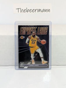 2023-24 Panini Optic LeBron James Express Lane #9 Los Angeles Lakers - Imagen 1 de 2
