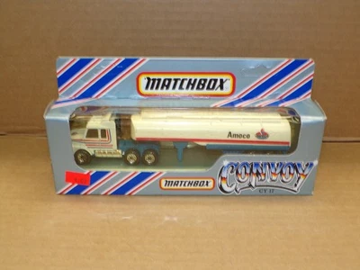 1983 Matchbox Convoy AMOCO SCANIA PETROL TANKER / TRACTOR TRAILER #CY17 - NOS ! - Image 1 of 4